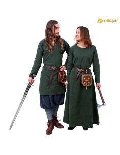 Medieval kjole model Arquera, lavet af bomuld 2