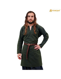 Túnica vikininga hombre modelo Bjorn, en algodón