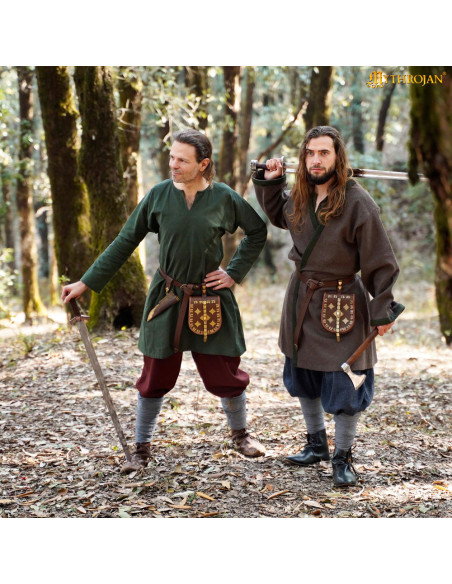 Viking tuniek voor mannen model...