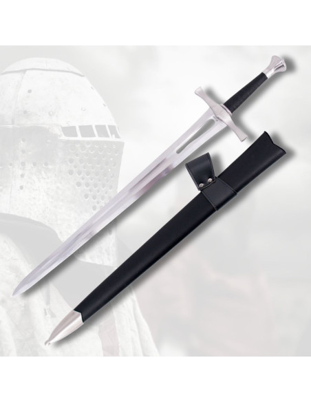 Espada medieval funcional con vaina...