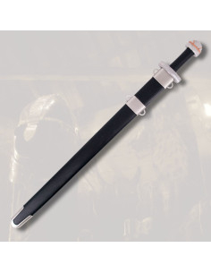 Funktionel vikingesværd med skede (94,5 cm.) 2