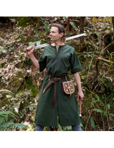 Túnica medieval en algodón hombre modelo Harald 2