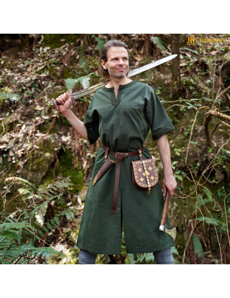 Túnica medieval en algodón hombre...