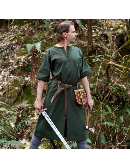 Túnica medieval en algodón hombre...