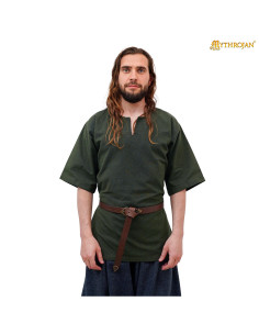 Túnica vikinga corta en algodón modelo Ragnar
