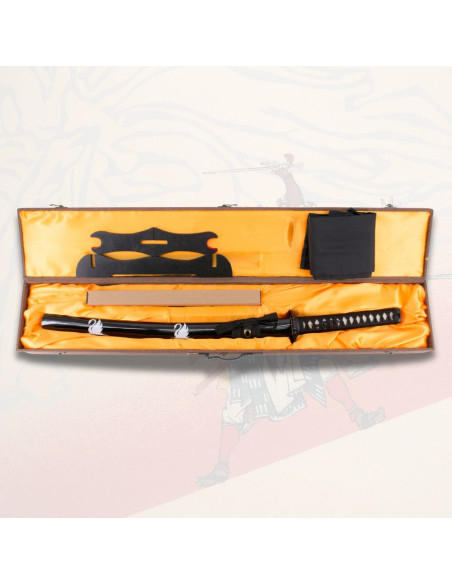 Functionele wakizashi met zwarte...