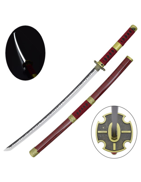 Katana LED Sandai Kitetsu von Zoro -...