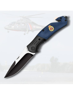 Rettungsmesser Albainox blau Polizei Nacional (19,6 cm.)