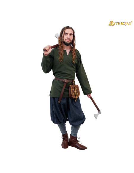 Túnica vikinga manga larga modelo...