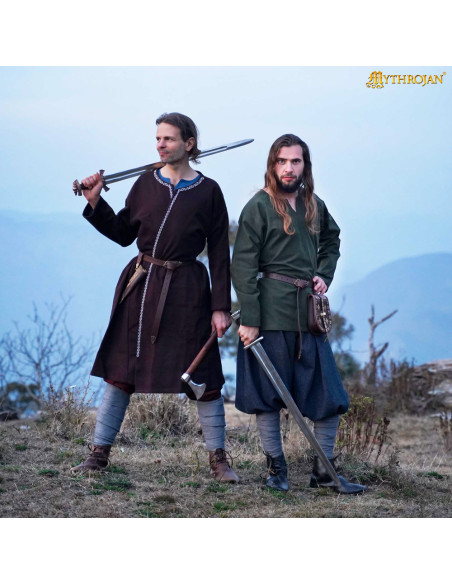 Viking tuniek met lange mouwen model...