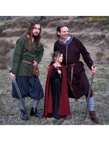 Túnica vikinga manga larga modelo...