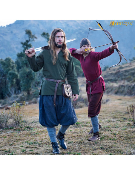 Viking tuniek met lange mouwen model...