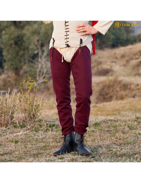 Piernas medievales en lana modelo Oswald