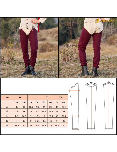 Mittelalterliche Waden aus Wolle...