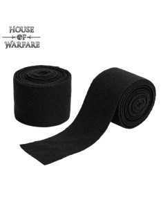 Vikinger-Armband aus Wolle, schwarze Farbe