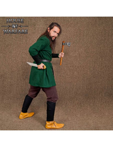 Vikinger-Armband aus Wolle, schwarze...