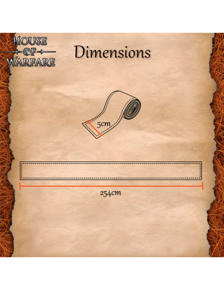 Brazalete vikingo en lana, color gris