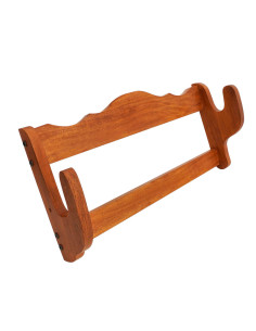 Wandhalterung für Gewehre aus Holz (61 cm.) 2