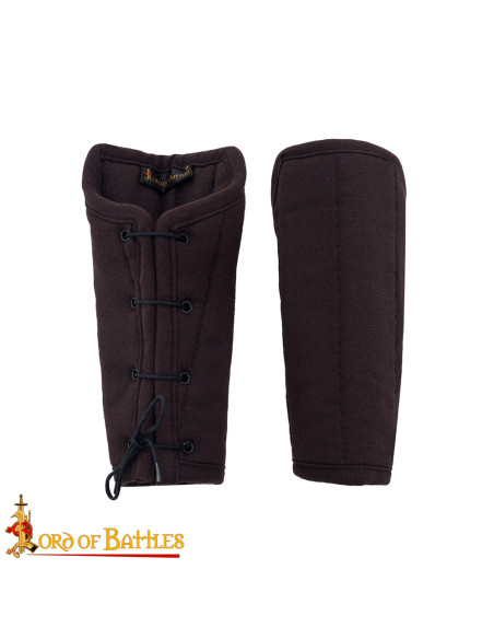 Middelalderlige polstrede armringe i...