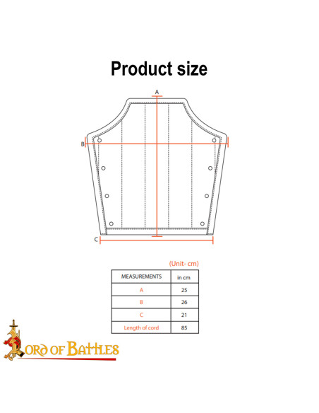 Brazaletes medievales acolchados en...