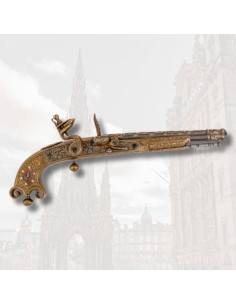 Pistola de pedernal, Escocia 1760