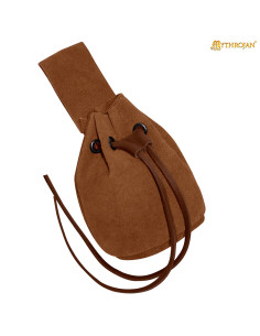 Mittelalterliche Tasche für Reenactors - braun
