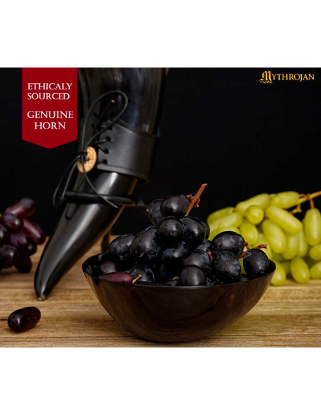 Set 2 cuencos medievales en asta de...