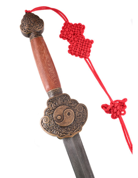 Espada Jian, acero de Damasco Espada Jian, acero de Damasco