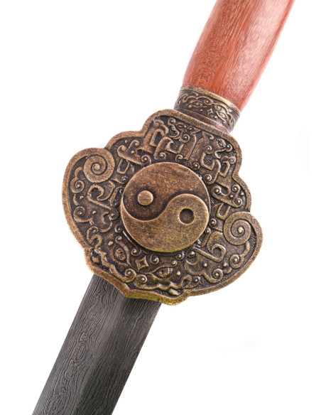 Espada Jian, acero de Damasco Espada Jian, acero de Damasco