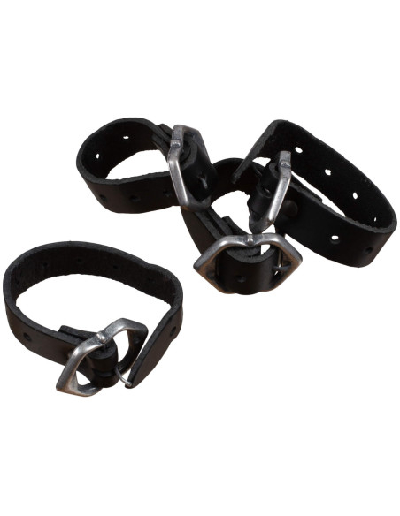 Middeleeuwse leren korset model...