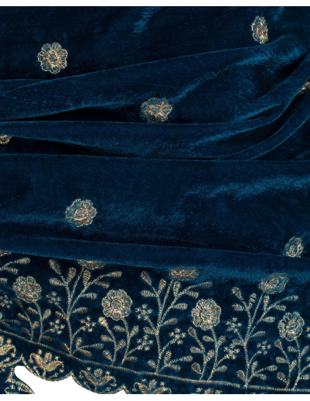 Mittelalterliches, dekoriertes Tuch...