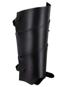 Middeleeuwse leren grepen model Lilith, zwart 2