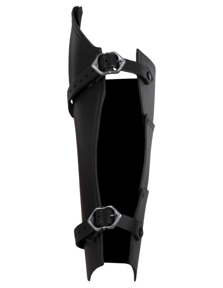 Medievale Beinschienen aus Leder,...