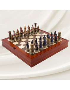 Handgefertigtes maurisches und christliches Schach 2