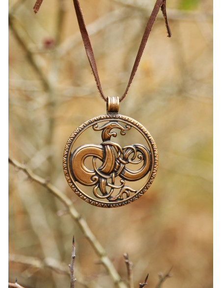 Vikingischer Drachenanhänger im...