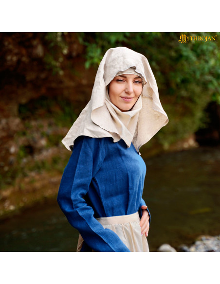 Mittelalterlicher Halbmond-Schleier...