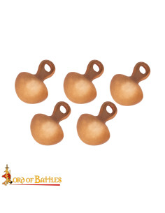 Pack 5 mittelalterliche Knöpfe aus Bronze