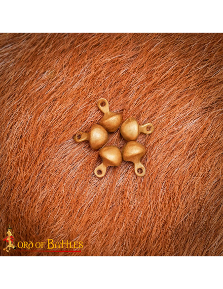 Pack van 5 middeleeuwse knopen in brons