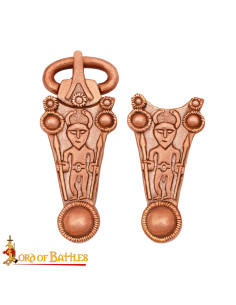 Hebilla celta en bronce para cinturones medievales