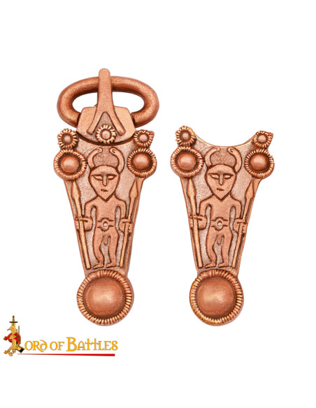 Hebilla celta en bronce para...