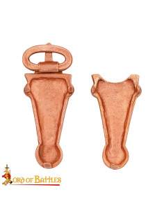 Keltische Schnalle aus Bronze für mittelalterliche Gürtel 2