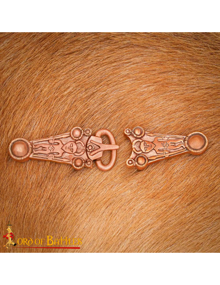 Hebilla celta en bronce para...