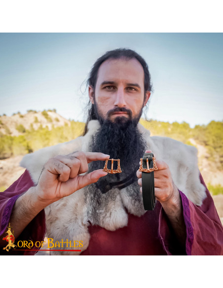 Klassische Schnalle aus Bronze mit...