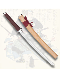 Wakizashi für Übungen Klinge Aluminium (68 cm.)