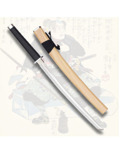 Wakizashi para prácticas hoja aluminio (68 cm.)