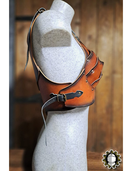 Mittelalterlicher Korsett aus Leder...