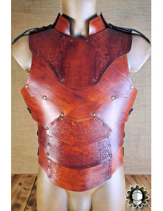 Medievale Rüstung aus Leder Modell Cicero, braun