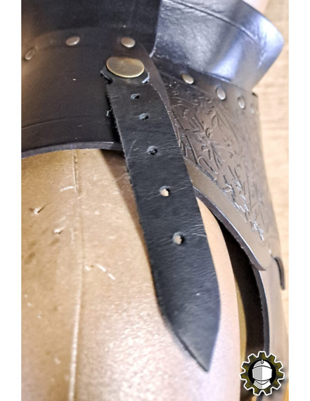 Medieval læder brystplade model...