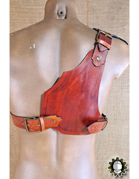 Arnés medieval en cuero modelo...