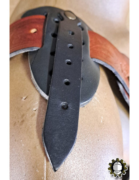 Arnés medieval en cuero modelo...